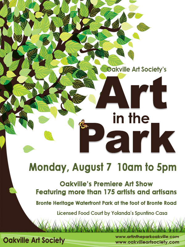 Art in the Park Poster